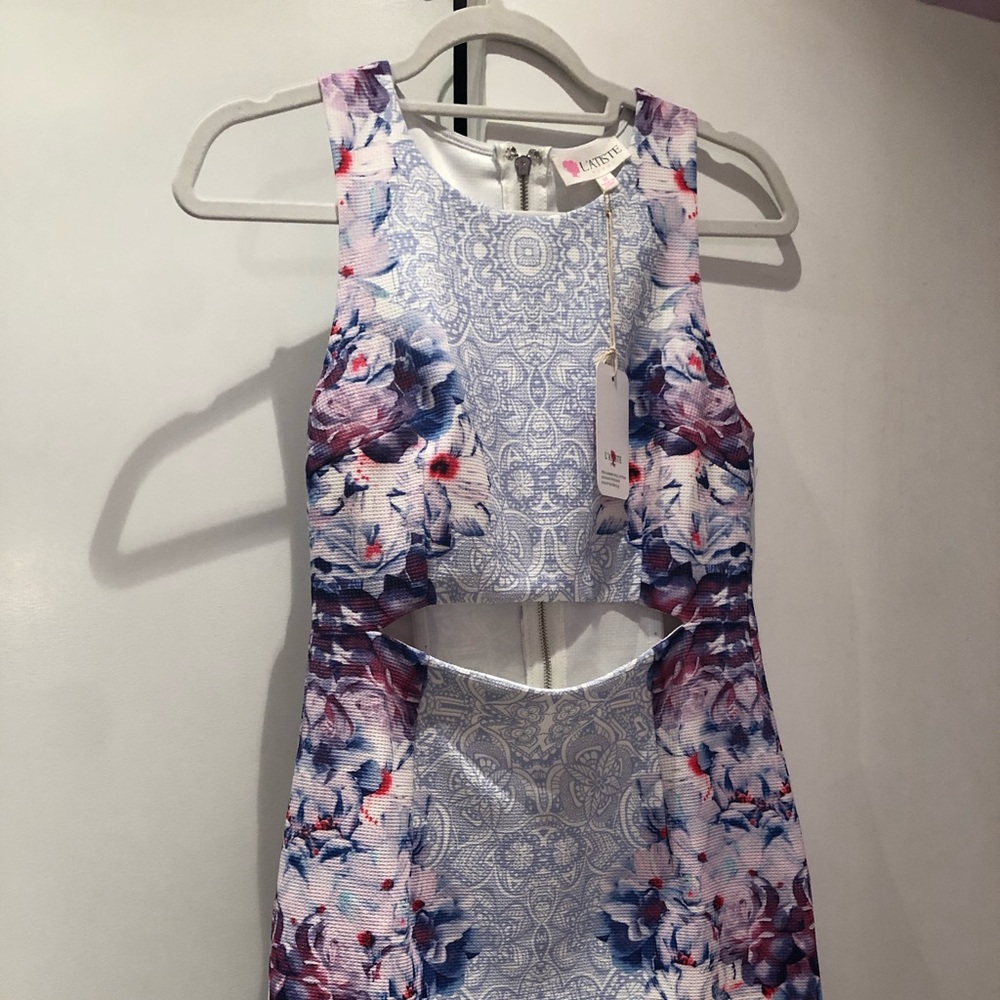 NWT L’ATISTE Pattern Dress